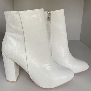 White boots